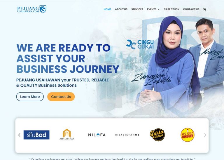 web design pejuang usahawan