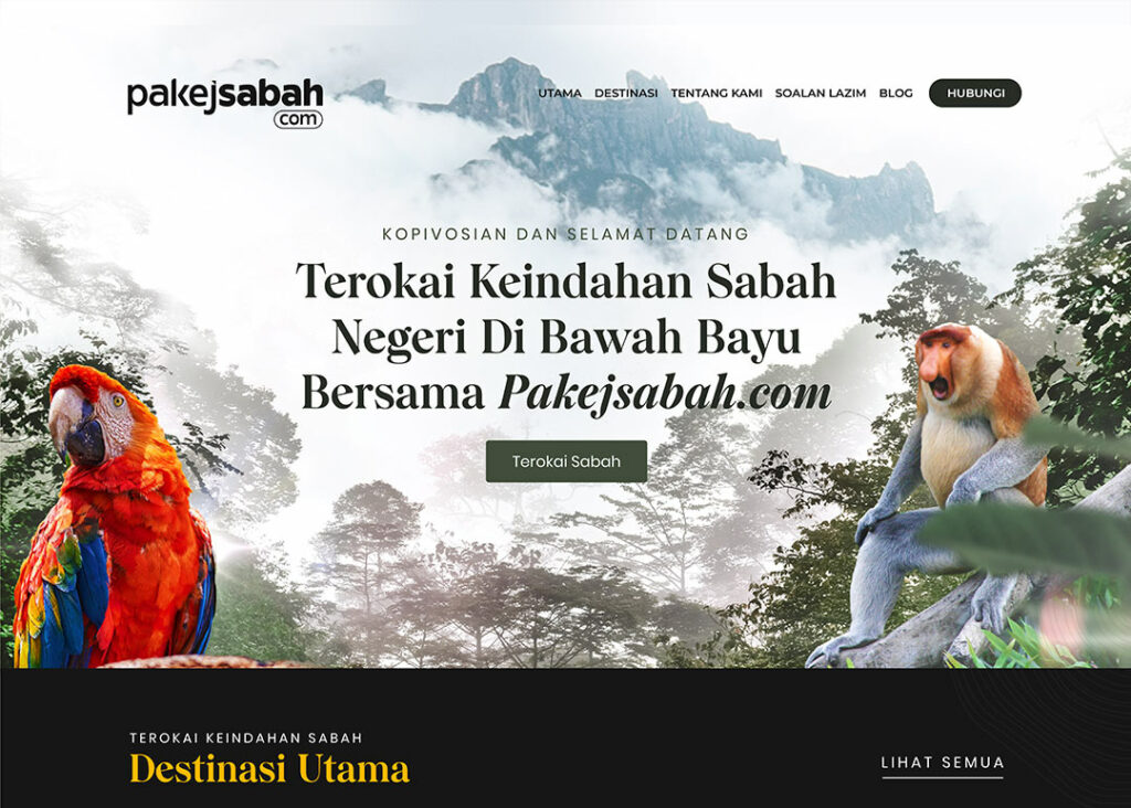 web design pakejsabah.com