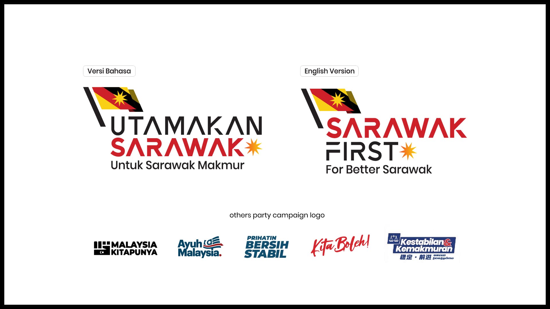 Utamakan Sarawak Logo Campaign 01 min Moolah Design