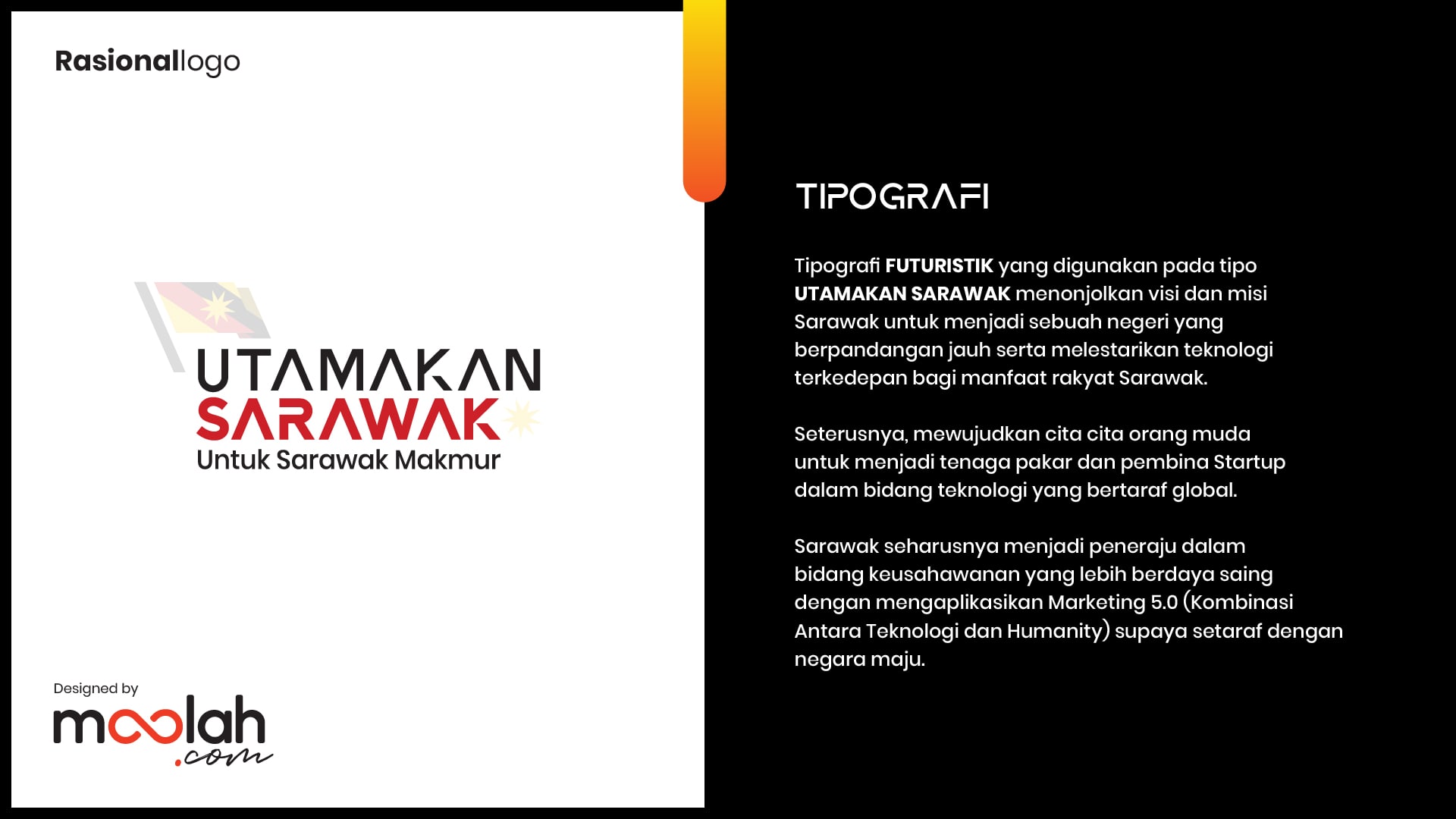 Utamakan Sarawak Logo Campaign 02 min Moolah Design