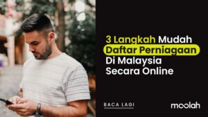 langkah daftar perniagaan online