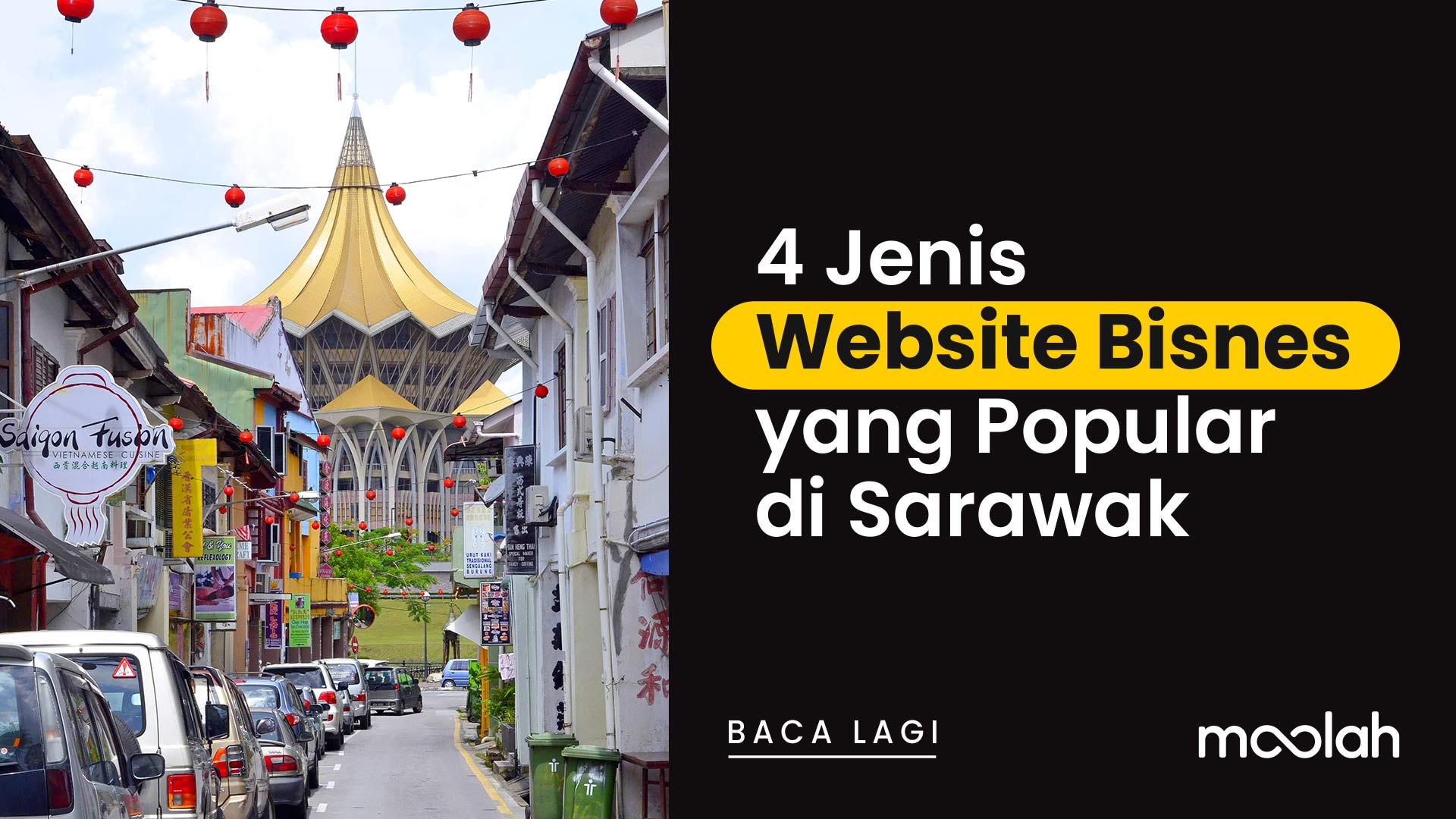 4 Jenis Website Bisnes yang Popular di Sarawak