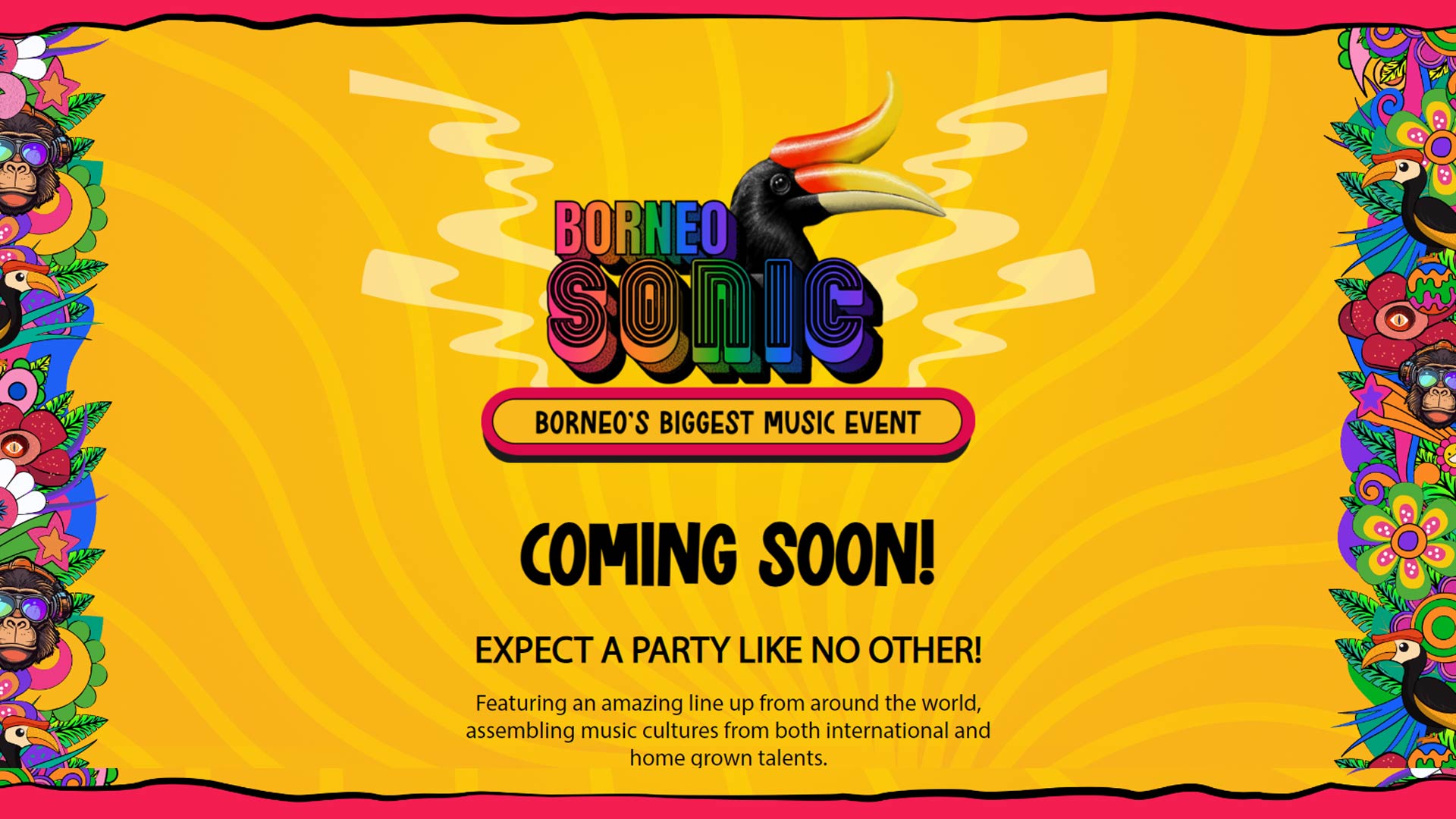 Let’s Party, Borneo Sonic Music Festival 2023!